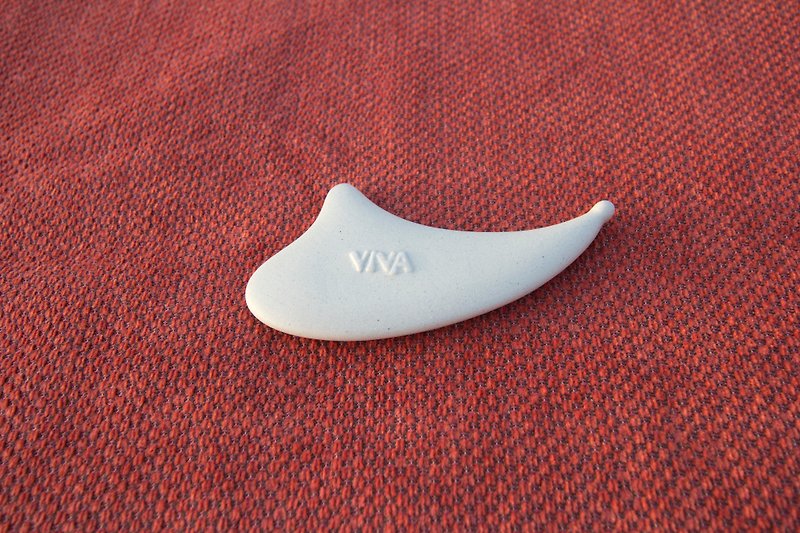 【VIVA】ceramics scrapping plate - อื่นๆ - วัสดุอื่นๆ ขาว
