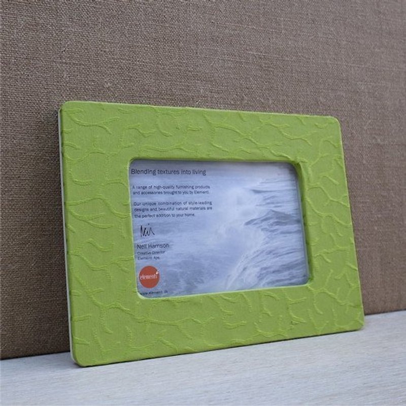 Coralle Photo Frame for 4x6 (10 x 15cm) Top Technology Frame 6P031_060 - Picture Frames - Other Materials Green