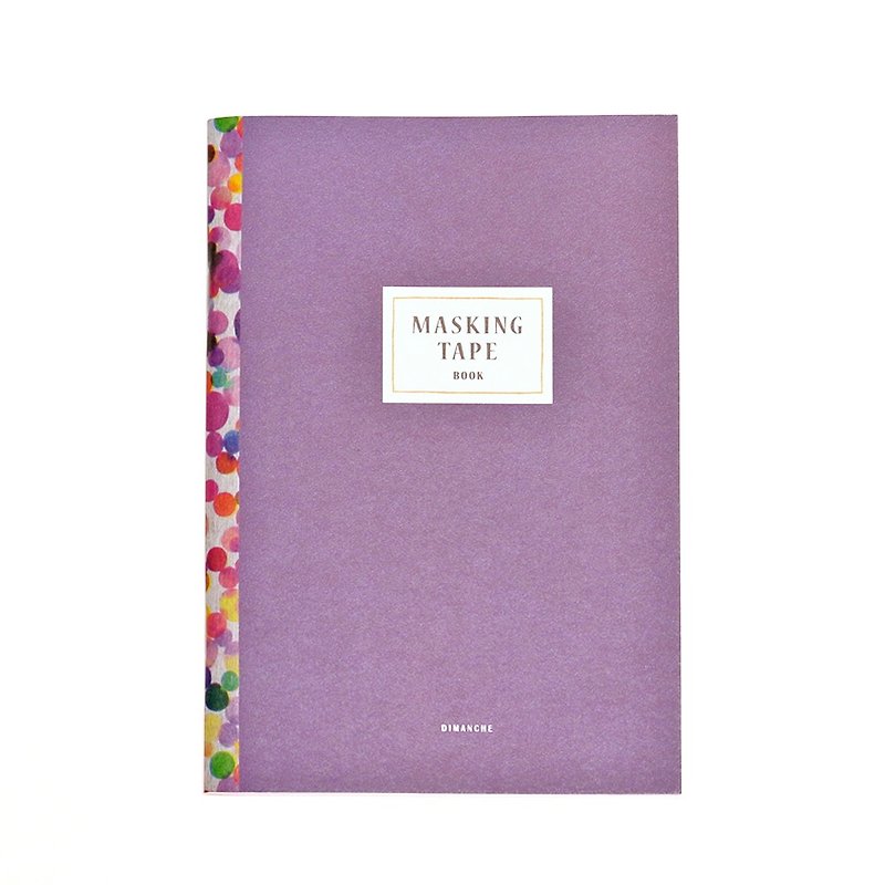 Masking Tape 紙膠帶收集冊 [紫色] - 筆記本/手帳 - 其他材質 紫色