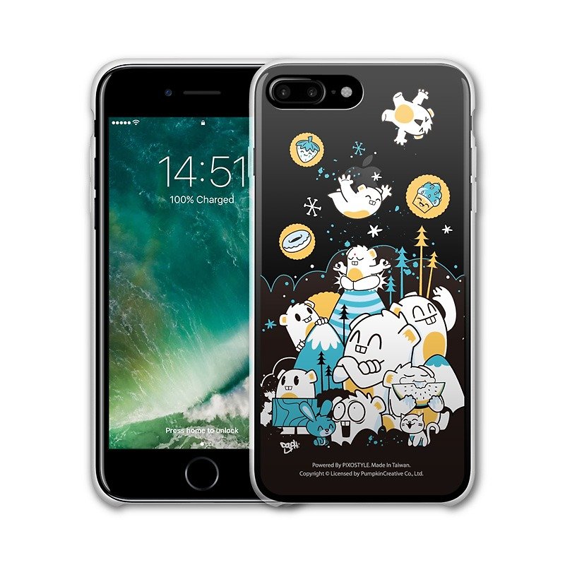 AppleWork iPhone 6/7/8 Plus Original Protective Case - DGPH PSIP-217 - Phone Cases - Plastic Multicolor