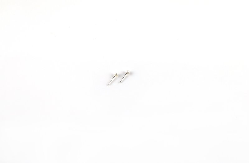 Little Pearl Stud Earrings - Earrings & Clip-ons - Sterling Silver 