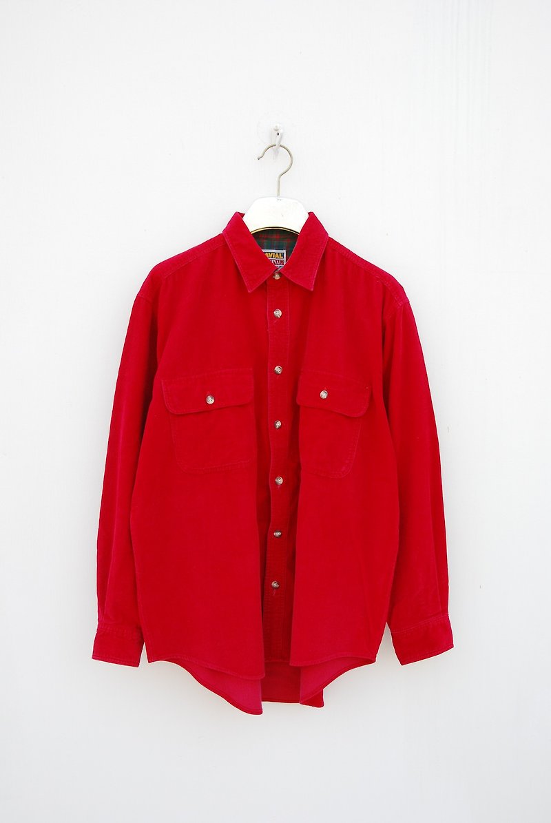 Vintage corduroy shirt - Women's Shirts - Other Materials 