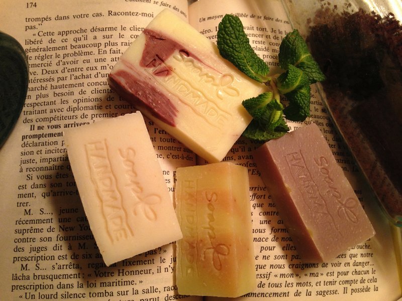 [Savon Beauté-莎媞作坊]馬鈴薯去汙家事皂 大顆X 2 - 碗盤清潔/洗碗精 - 植物．花 綠色