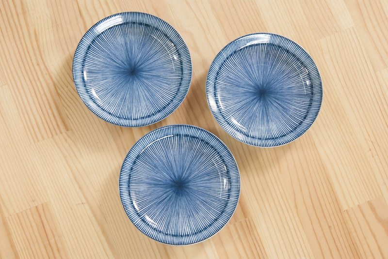 Blue Sun painted fine ten grass beans dish 4.0 - Cookware - Other Materials Blue
