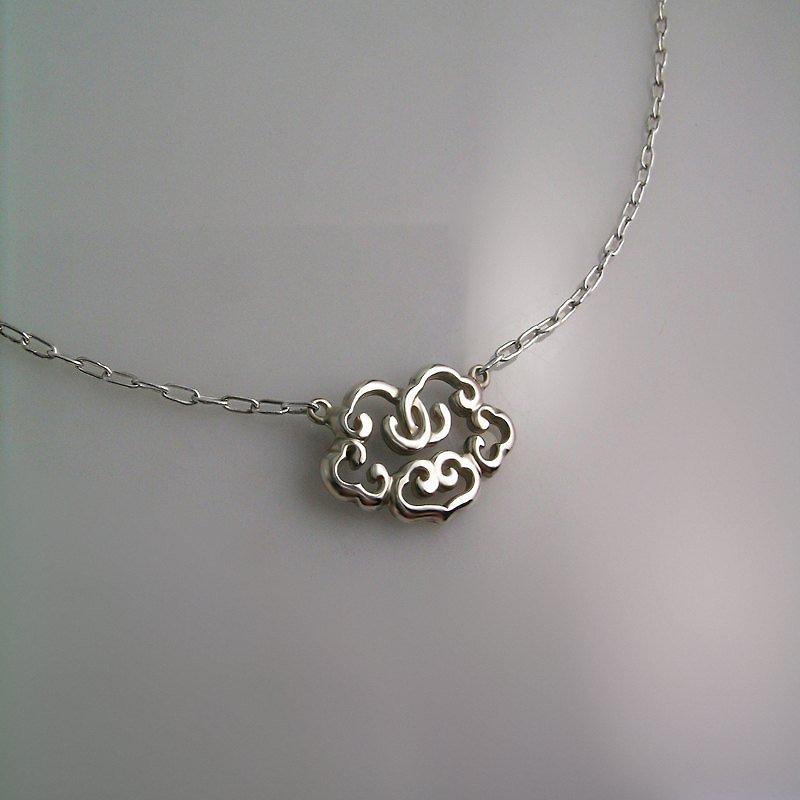 FUHSIYATUO sterling silver pendant - สร้อยคอ - โลหะ ขาว