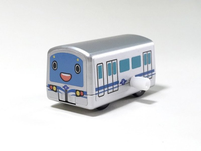 Taipei MRT Clockwork car - Kids' Toys - Plastic Blue