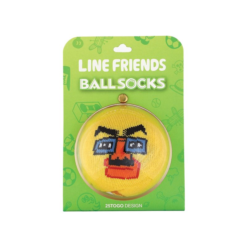 BALL SOCKS_LINE FRIENDS ball socks_cross dress Sally - Socks - Other Materials Multicolor