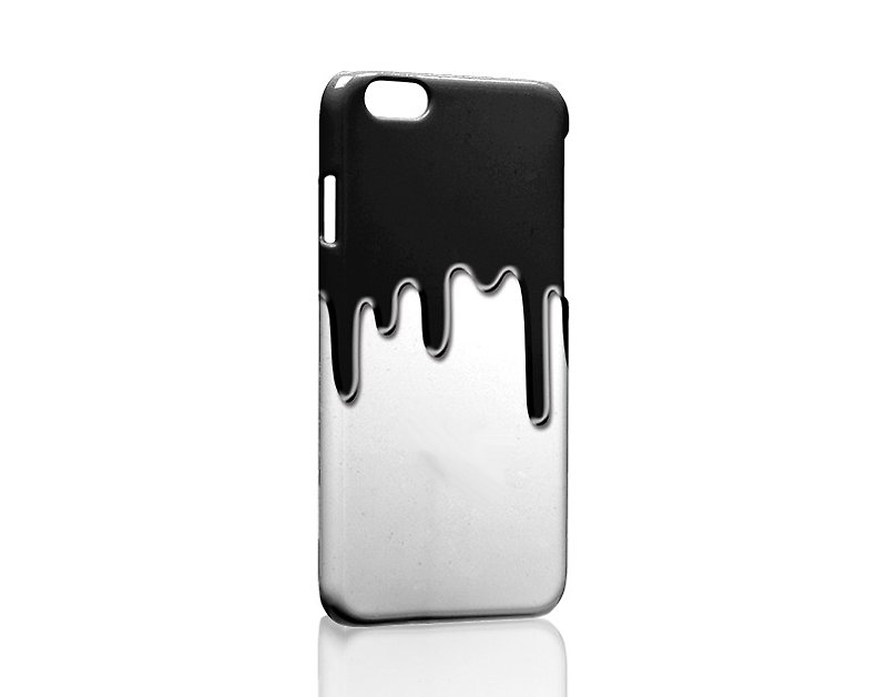 Melt in black and white Custom Phone Case Samsung S5 S6 S7 note4 note5 iPhone 5 5s 6 6s 6 plus 7 7 plus ASUS HTC m9 Sony LG g4 g5 v10 phone shell mobile phone sets phone shell phonecase - Phone Cases - Plastic Black