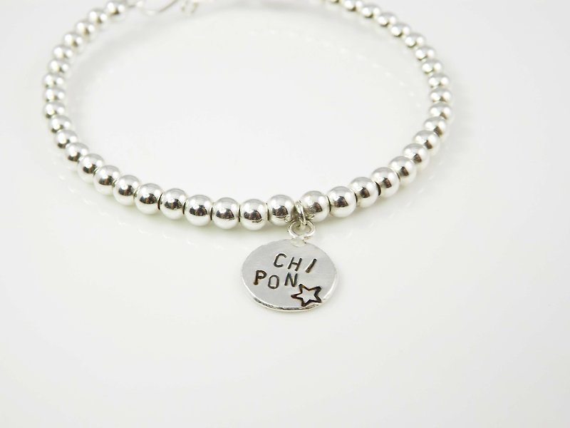 Exclusive Silver Bracelets - Beads Bracelets - Bracelets - Other Metals Gray