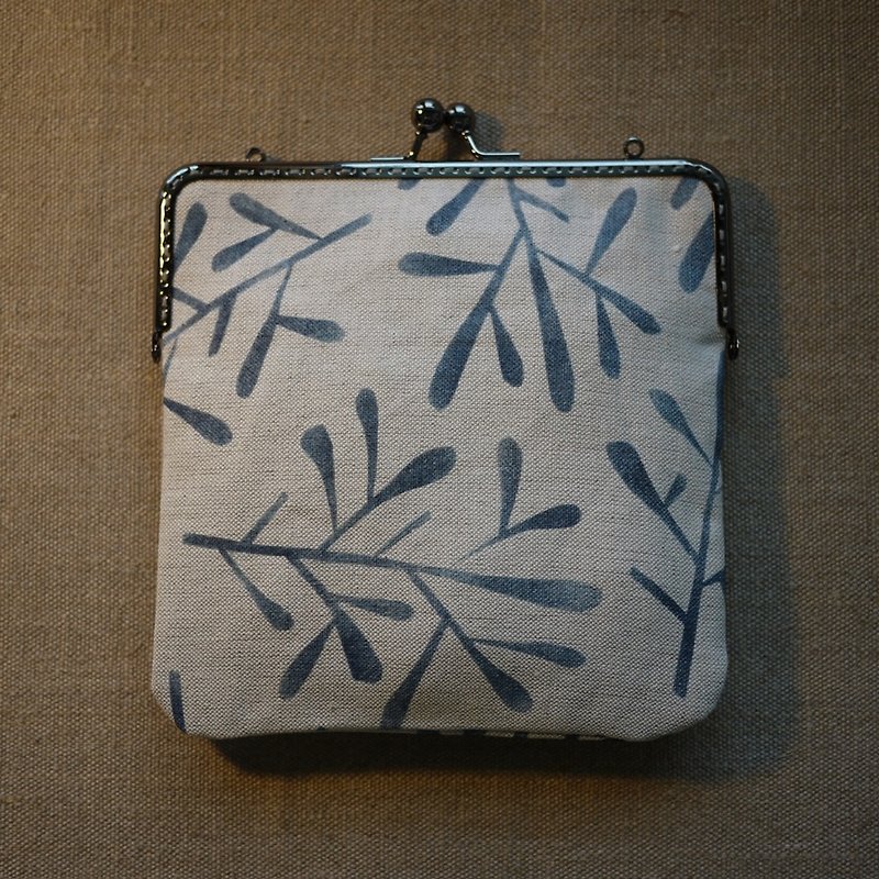 Notes package - leaves - Toiletry Bags & Pouches - Cotton & Hemp 