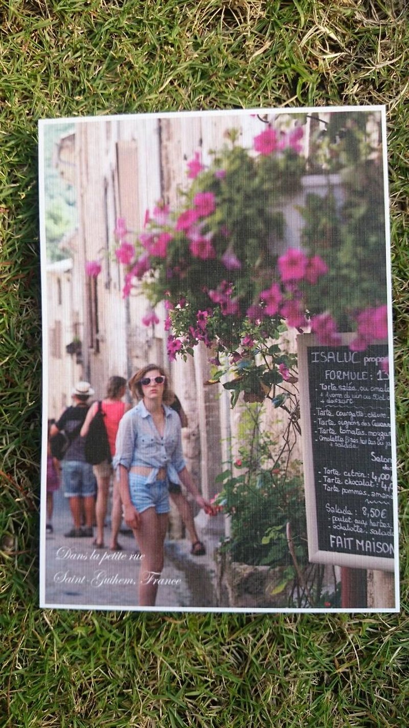 Strolling through the alleys of postcards in European small days - การ์ด/โปสการ์ด - กระดาษ หลากหลายสี
