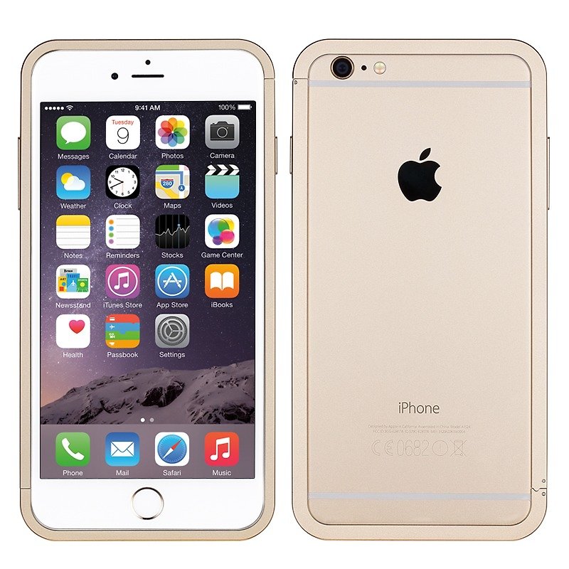 AluFrame 精緻鋁框iPhone6 Plus/6s Plus金色 - 手機殼/手機套 - 其他金屬 金色