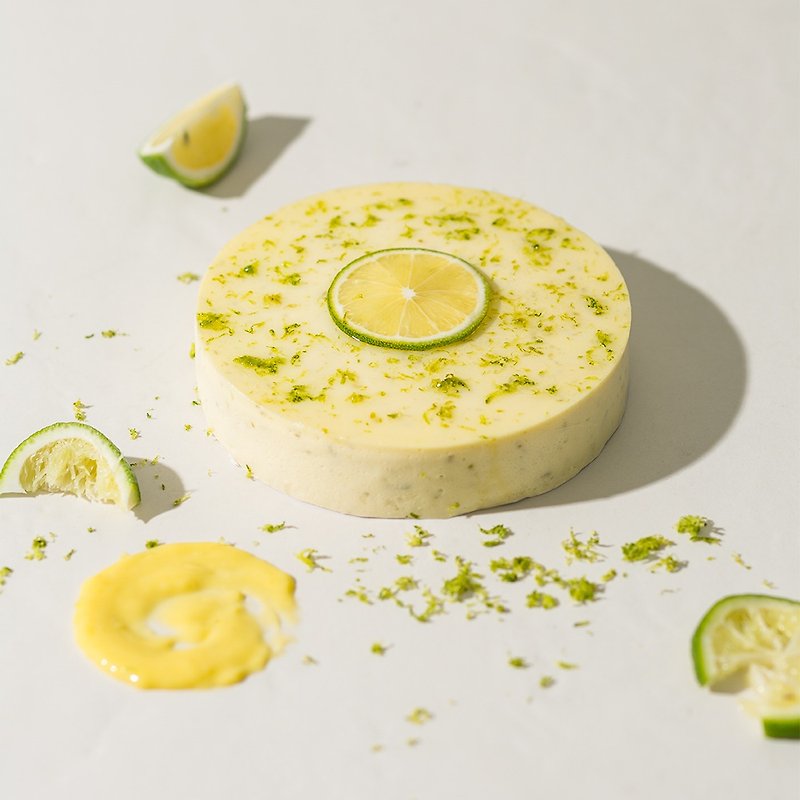 【1%bakery】1%檸檬重乳酪蛋糕6吋 - 蛋糕/甜點 - 新鮮食材 綠色