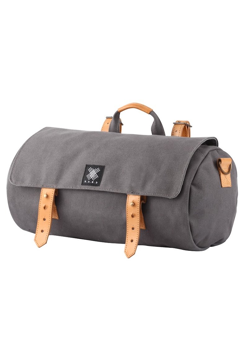 Barrel Bicycle Bag- Gray - Messenger Bags & Sling Bags - Other Materials Gray
