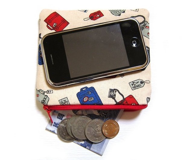 French Bulldog Phone Case Wallet - Orange French Bulldog Phone Case Wallet - Orange