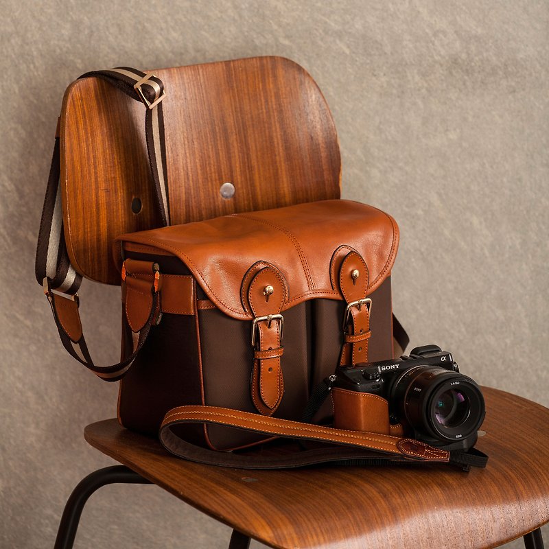 SVEN british camera bag (Large) - Camera Bags & Camera Cases - Genuine Leather Multicolor
