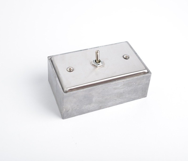 Industrial wind switch/LOFT decorative switch**single open** - โคมไฟ - โลหะ ขาว