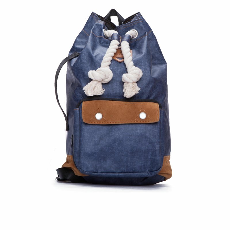 2014 Summer New | Boxing package - denim blue | - Backpacks - Waterproof Material Blue