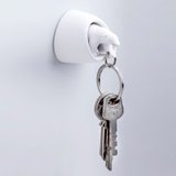 QUALY Polar Bear Whistle Keychain