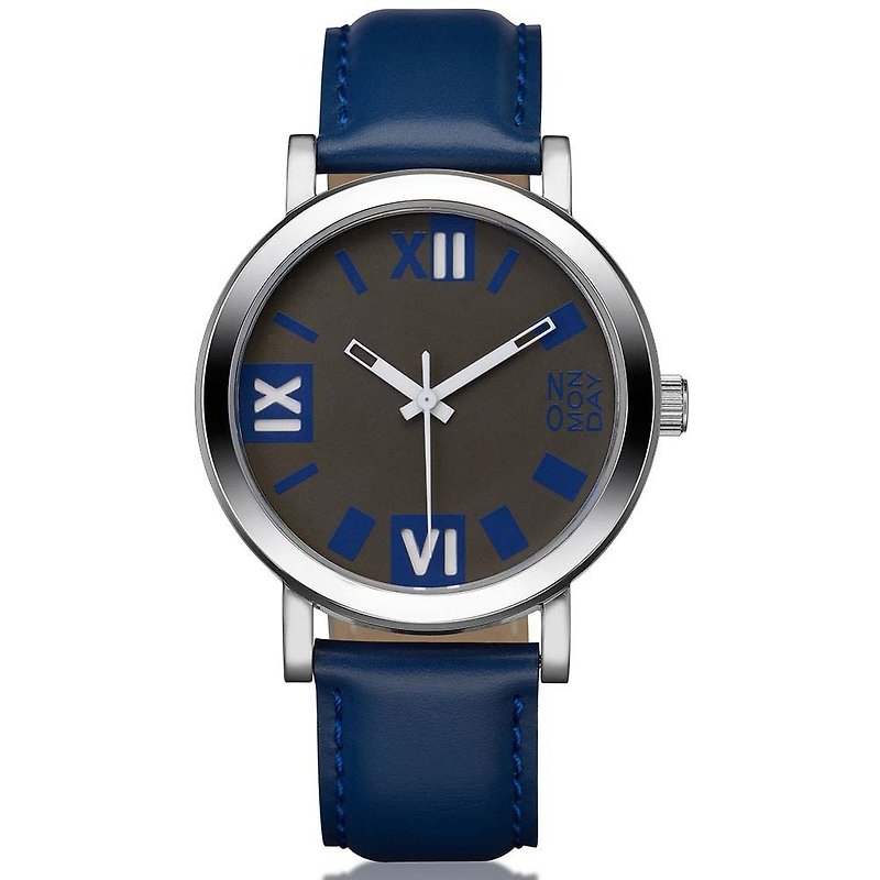NO Monday Brave Colours Designer Series table - blue / 41mm - นาฬิกาผู้หญิง - วัสดุอื่นๆ สีน้ำเงิน