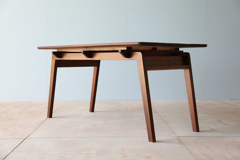 HO MOOD Eaves Series—Guoxue Writing Table - โต๊ะอาหาร - ไม้ สีนำ้ตาล