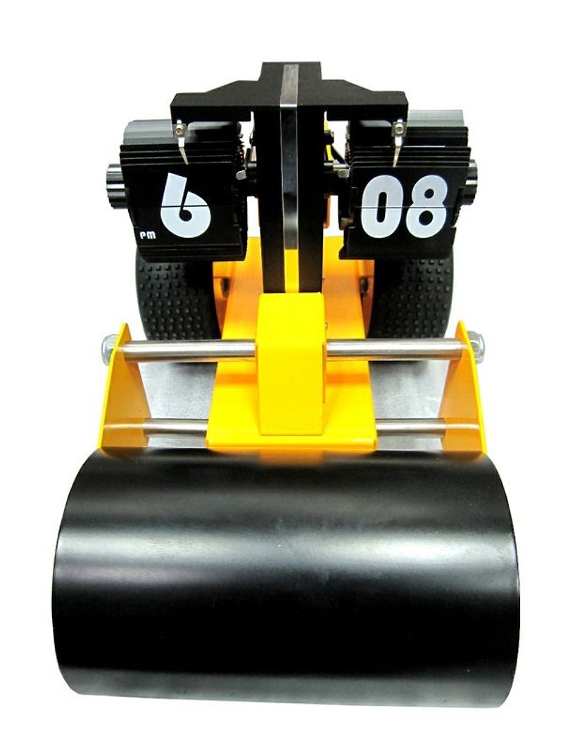 Truck Table Flip clock - นาฬิกา - โลหะ สีเหลือง