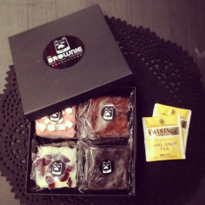 [Bears] Mr. brownies chocolate brownies comprehensive gift (8 comprehensive package Earl Grey taste +2) - ช็อกโกแลต - อาหารสด หลากหลายสี