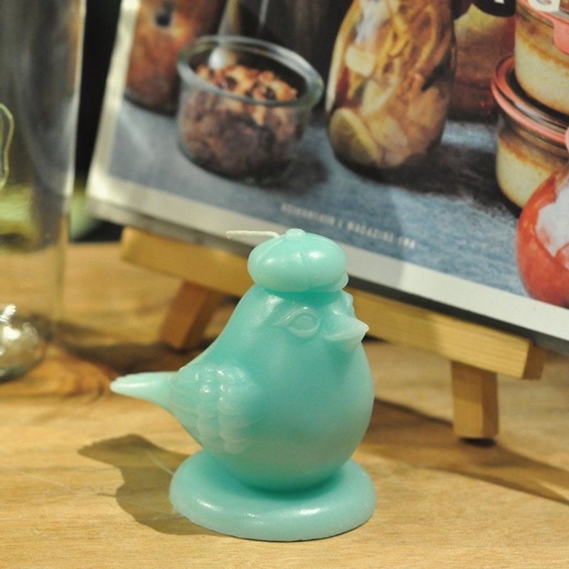 Happy Bird Andy - Candles & Candle Holders - Wax Blue