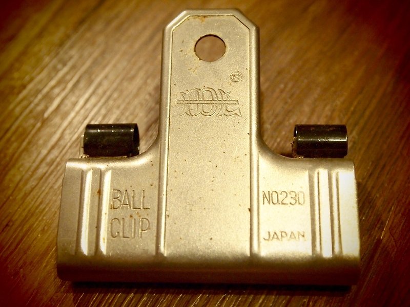 80 年代早期文件夾子Ball clip 日本美國  - 其他 - 其他材質 灰色