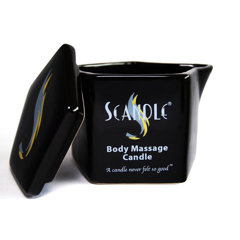 SPA aromatherapy essential oil candles - refreshing series - Candles & Candle Holders - Wax Black