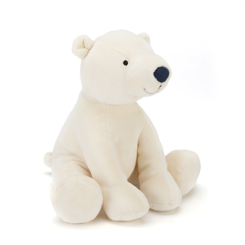 Jellycat Polar Bear Chime 21cm 風鈴北極熊 - 嬰幼兒玩具/毛公仔 - 棉．麻 白色