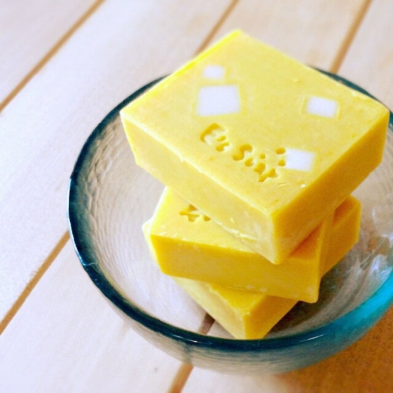 【季節限定】芒果冰沙 手工皂 - 沐浴露/番梘 - 植物．花 黃色