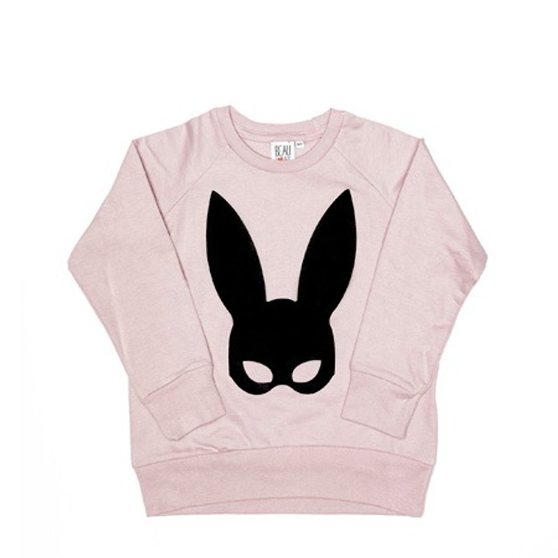 2015春夏 Beau loves 粉色 Rabbit mask 休閒上衣 - 其他 - 棉．麻 粉紅色