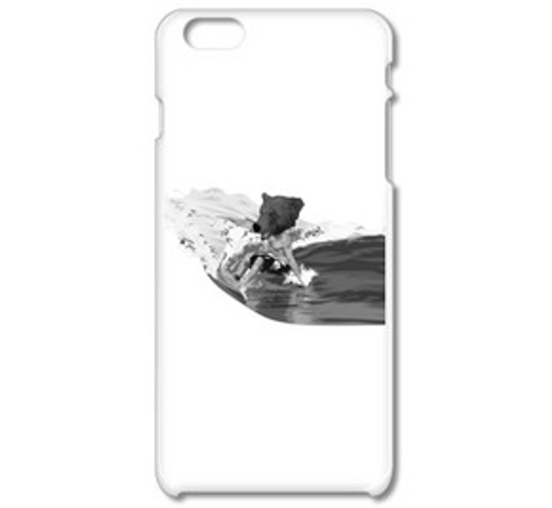 BEAR SURFING classic (iPhone6) - Phone Cases - Plastic White