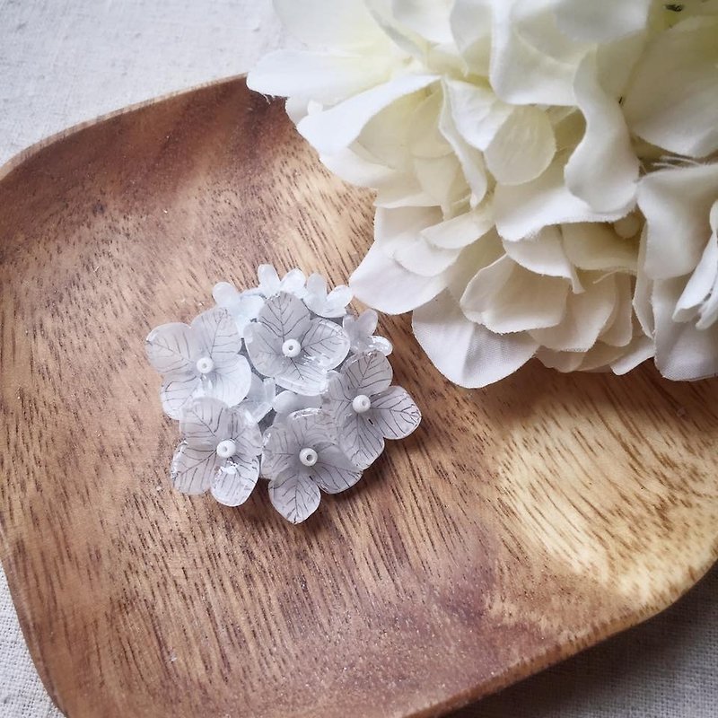 [Atelier A.] Summer Campaign. Ziyang flower heart needle needle - Brooches - Acrylic 