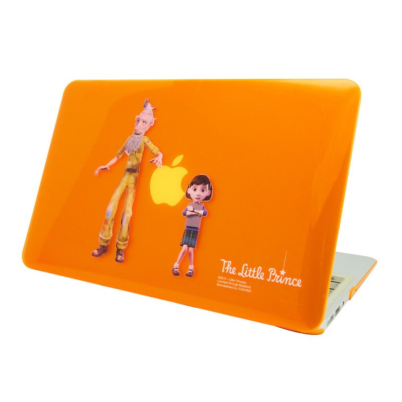 Little Prince Movie Edition Authorization Series - [Weird Pilots Grandpa] "Macbook Pro 15" Special "Crystal Shell - เคสแท็บเล็ต - พลาสติก สีส้ม