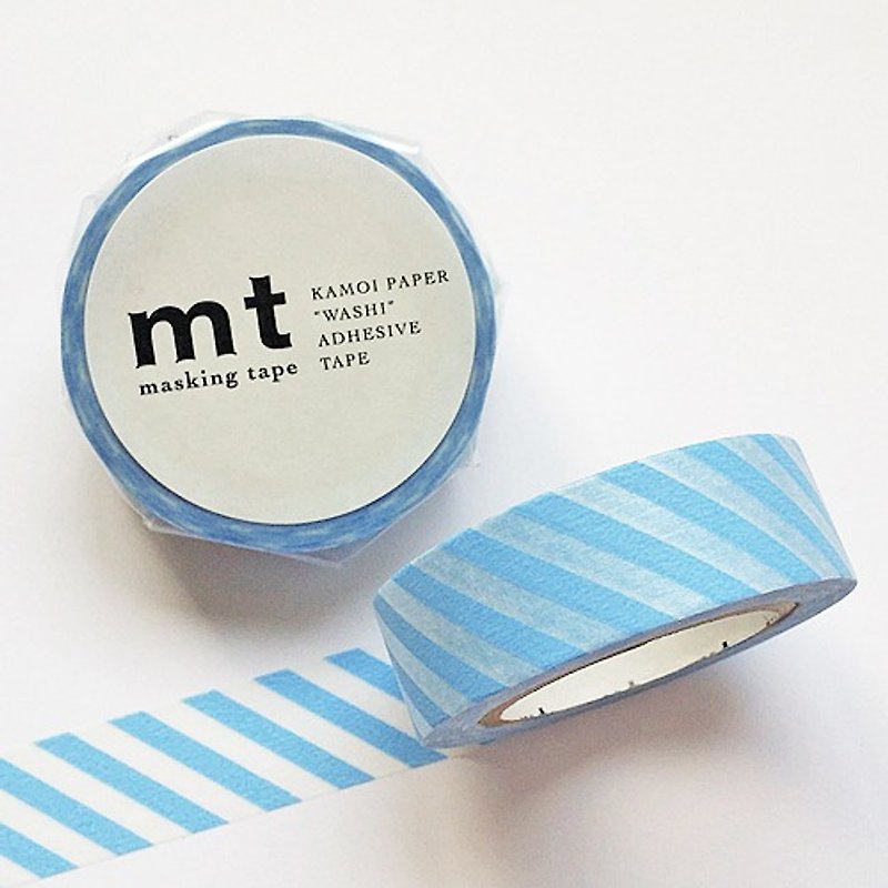 mt and paper tape Deco [twill - Baby Blue (MT01D240)] - มาสกิ้งเทป - กระดาษ สีน้ำเงิน