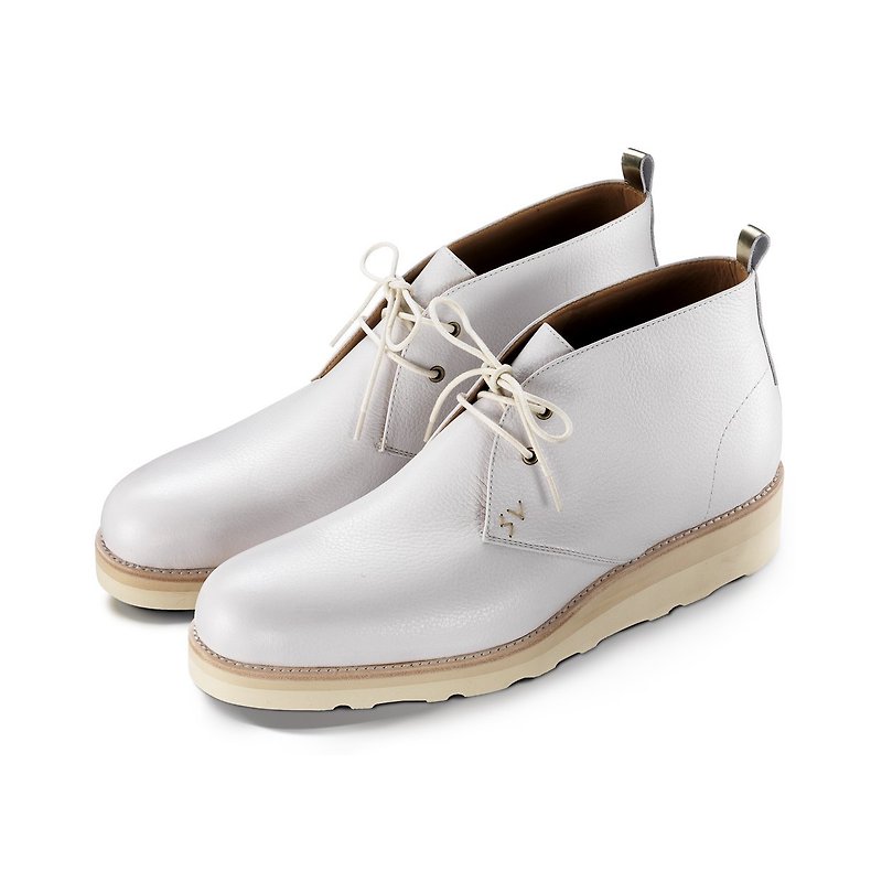 Vibram boots Heat Lightning M1130 White - Men's Boots - Genuine Leather White