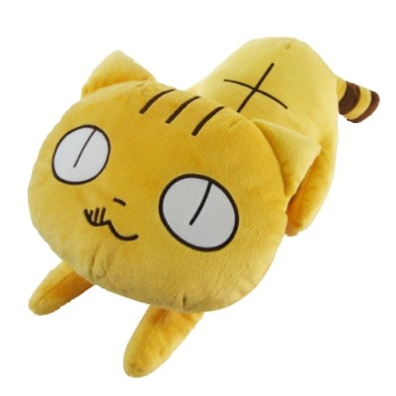 Kuruneko, Japan Anime anime cat fluff rolling 50CM doll _Poko KK1409202 - ตุ๊กตา - ผ้าฝ้าย/ผ้าลินิน สีเหลือง
