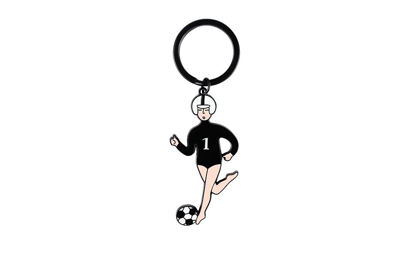YIZISTORE sports series keyring keychain - football - Keychains - Other Metals 