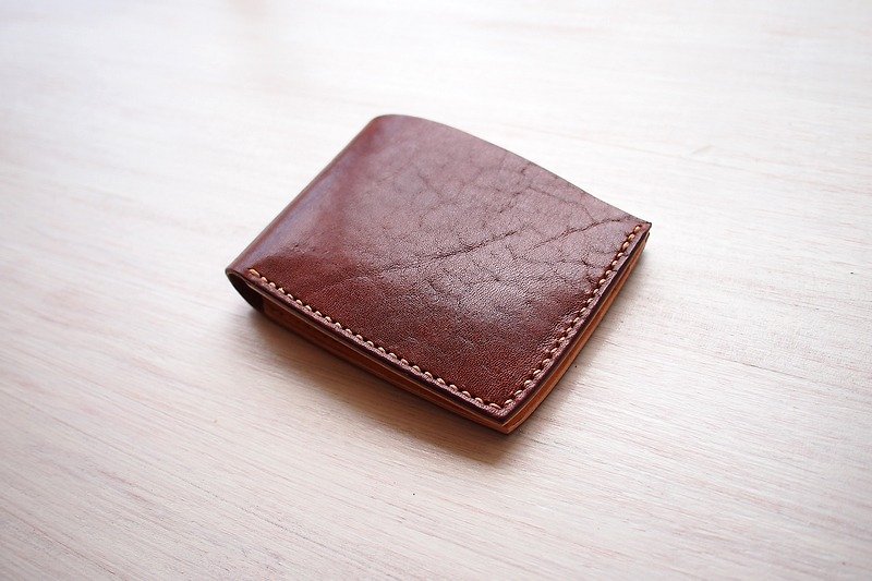 Hand Wallet Dark A section - Wallets - Genuine Leather Multicolor