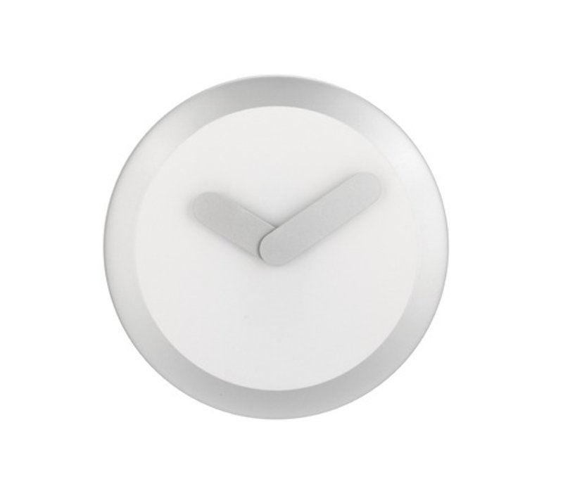 NeXtime - Focus Silver Swing Clock - silver - นาฬิกา - พลาสติก สีเทา
