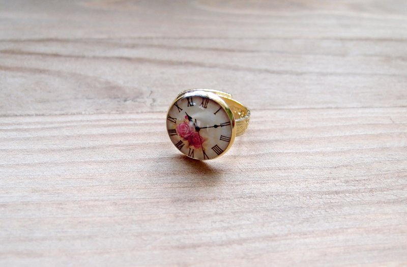 My Favorite Things | Vintage Rings | Retro Clock Rings - General Rings - Other Metals Gold