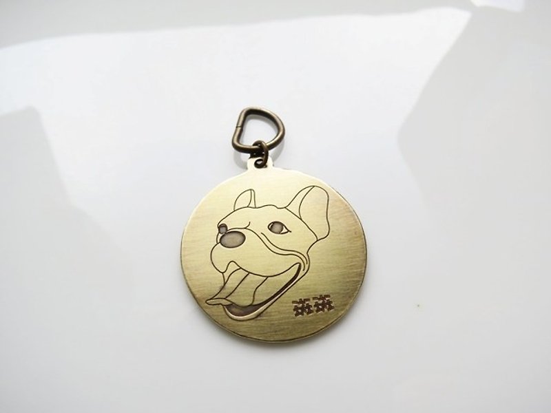 C% handmade jewelry new outfit pet ♥ ♥ ----- customized pet tag - Collars & Leashes - Other Metals Gold