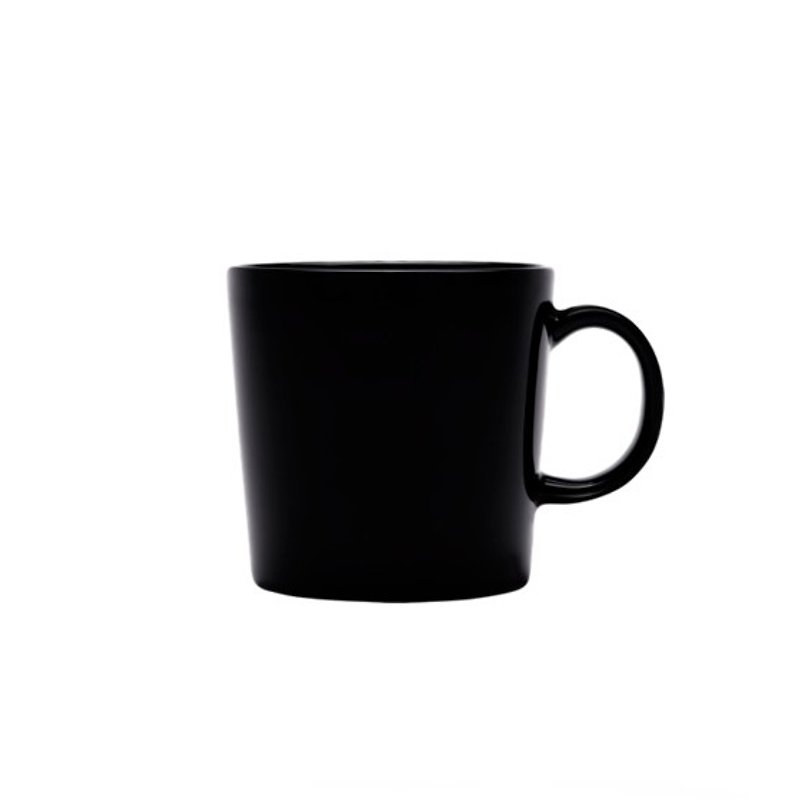 300cc【MSA馬克杯雕刻】(黑色)北歐芬蘭 iittala Teema 馬克杯陶瓷雕 - Mugs - Other Materials Black