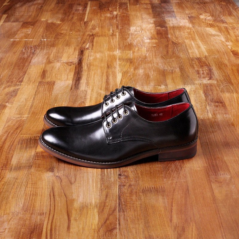 Vanger elegant beauty-will taste wild casual shoes Va83 wild black - Men's Casual Shoes - Genuine Leather Black