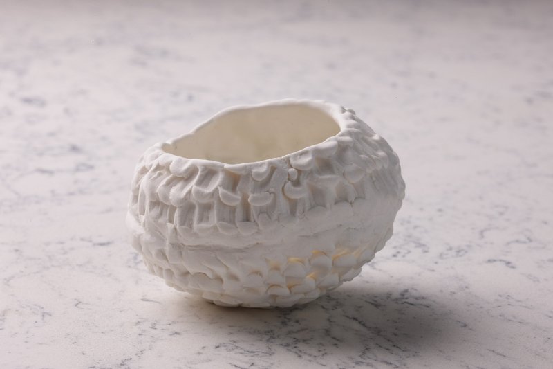 顧上翎 小小花球杯 - 茶壺/茶杯/茶具 - 其他材質 白色