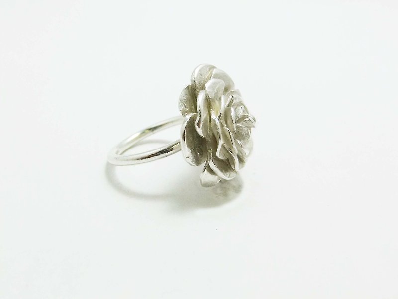 Favorite Flower Series - Ring - แหวนทั่วไป - โลหะ สีเทา