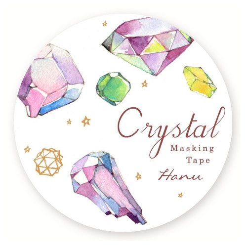 Atelier Hanu / Crystal Gemstone Crystal Paper Tape