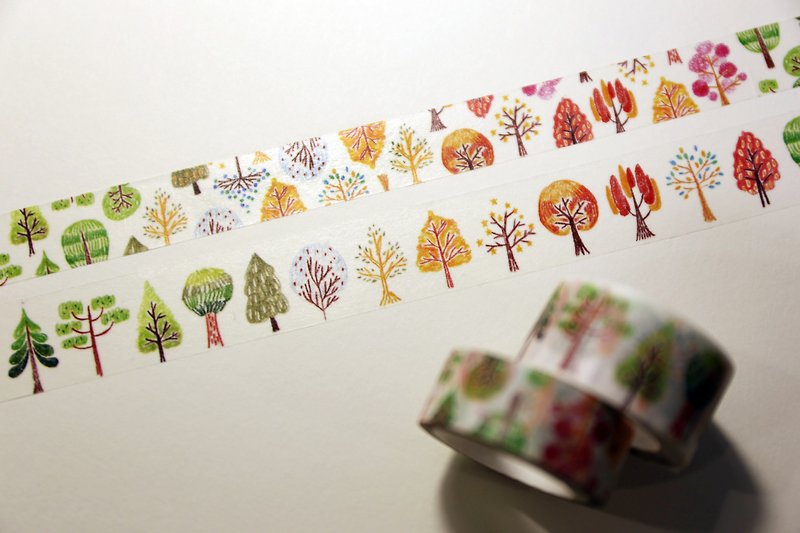 See the tree go │Walking Tree + Dancing Forest paper tape